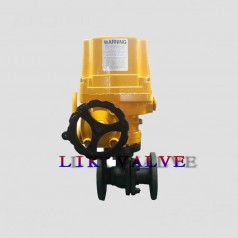 進口電動防爆碳鋼球閥（DC24V、DC220V、AC110V）