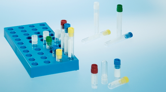 5ml普通凍存管 124273 凍存管 5ml，內(nèi)旋，圓底，紅，有書寫區(qū)