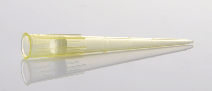 1-200ul濾芯吸嘴，黃色，帶刻度，盒裝滅菌，科進(jìn)/KIRGEN